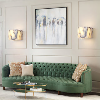 Square Marble Cuboid Wall Lamp