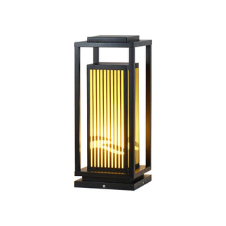 Square Modern Cage Outdoor Light