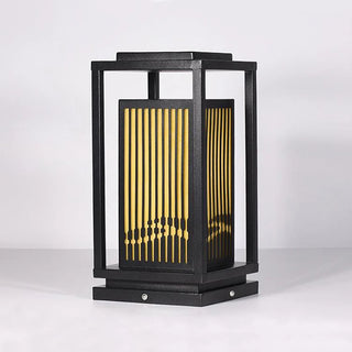 Square Modern Cage Outdoor Light