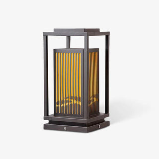 Square Modern Cage Outdoor Light