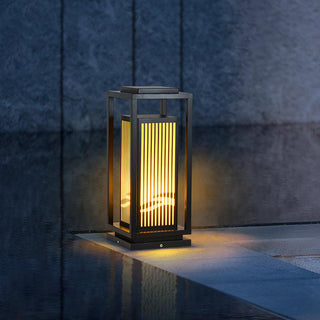 Square Modern Cage Outdoor Light