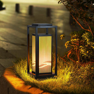 Square Modern Cage Outdoor Light