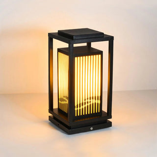 Square Modern Cage Outdoor Light