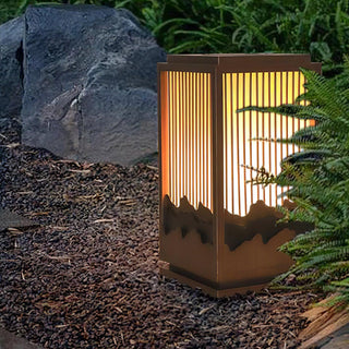 Square Wave Outdoor Garden Light