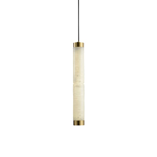 Strip Alabaster Pendant Light