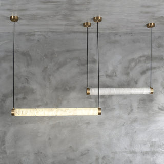 Strip Alabaster Pendant Light