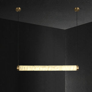 Strip Alabaster Pendant Light