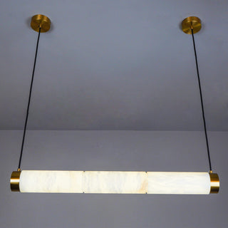 Strip Alabaster Pendant Light