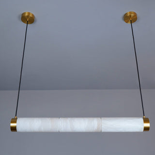 Strip Alabaster Pendant Light