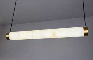 Strip Alabaster Pendant Light