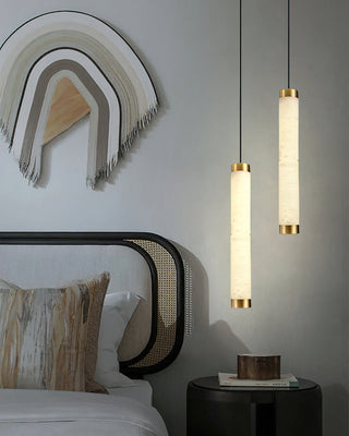 Strip Alabaster Pendant Light