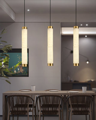 Strip Alabaster Pendant Light