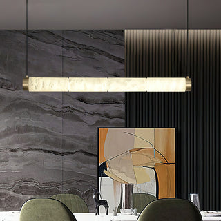 Strip Alabaster Pendant Light