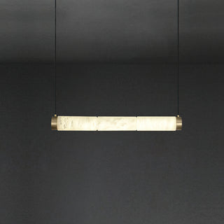 Strip Alabaster Pendant Light