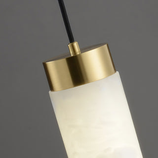 Strip Alabaster Pendant Light