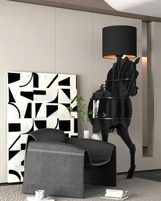 Tete Horse Stand Floor Lamp