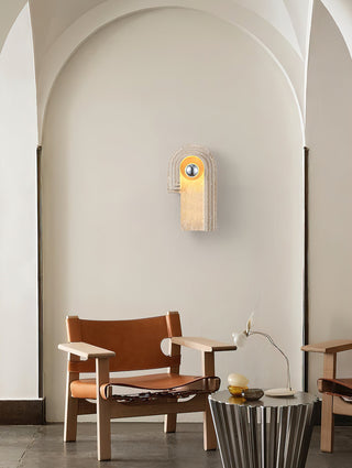 Travertine Bien Wall Lamp