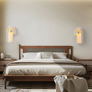 Travertine Bien Wall Lamp