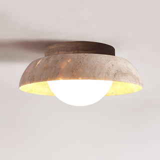 Travertine Caelo Ceiling Lamp