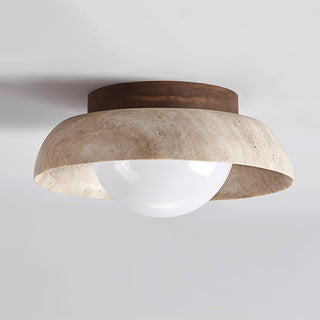 Travertine Caelo Ceiling Lamp