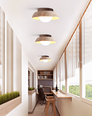 Travertine Caelo Ceiling Lamp