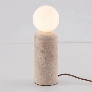 Travertine Cleona Table Lamp