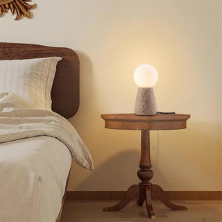 Travertine Cleona Table Lamp