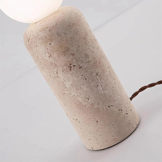 Travertine Cleona Table Lamp