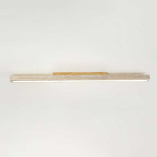 Travertine Column Rectangle Ceiling Light