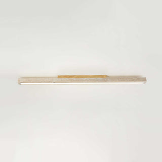 Travertine Column Rectangle Ceiling Light