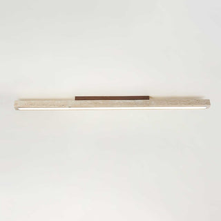 Travertine Column Rectangle Ceiling Light