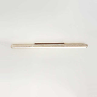 Travertine Column Rectangle Ceiling Light