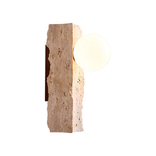 Travertine Daith Irregulate Wall Lamp