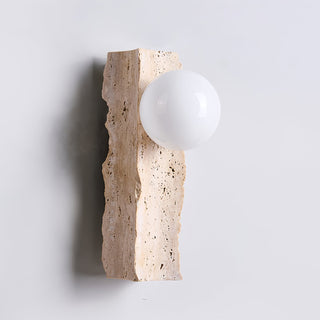 Travertine Daith Irregulate Wall Lamp