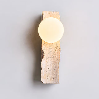 Travertine Daith Irregulate Wall Lamp