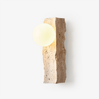 Travertine Daith Irregulate Wall Lamp