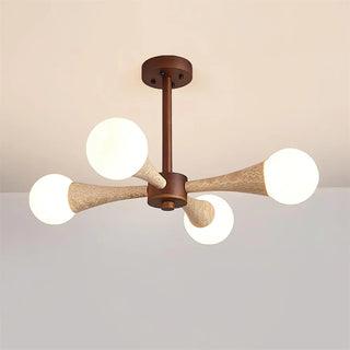 Travertine Hedra Chandelier