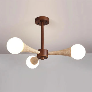 Travertine Hedra Chandelier
