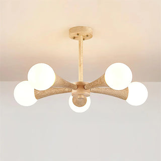 Travertine Hedra Chandelier