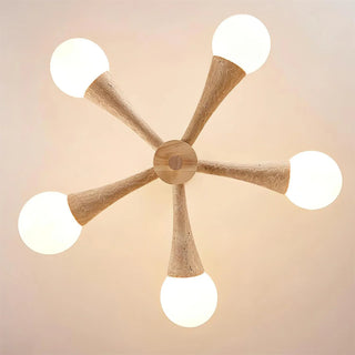 Travertine Hedra Chandelier