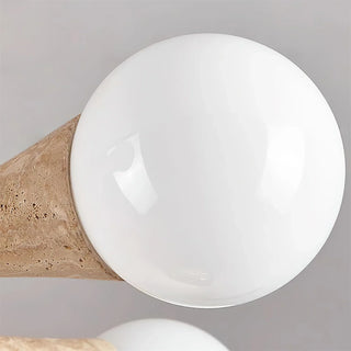 Travertine Hedra Chandelier