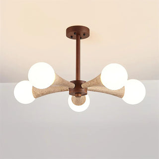 Travertine Hedra Chandelier