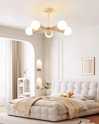 Travertine Hedra Chandelier