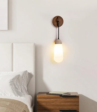 Travertine Kace Wall Lamp