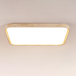 Travertine Lumo Stone Ceiling Light