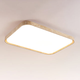 Travertine Lumo Stone Ceiling Light