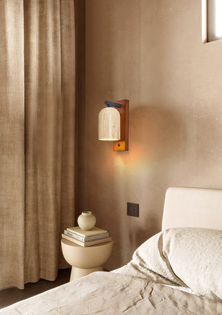 Travertine Mirabelle Wall Lamp