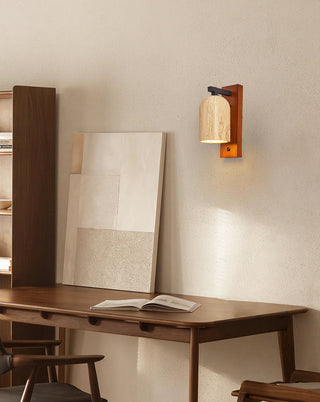 Travertine Mirabelle Wall Lamp