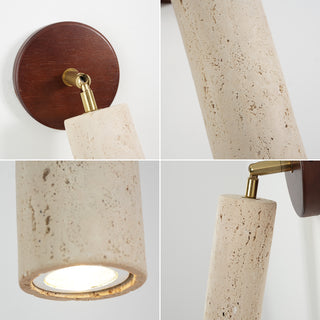 Travertine Mireille Wall Lamp