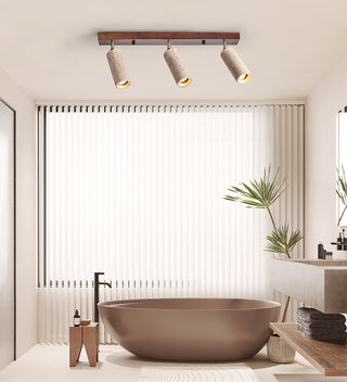 Travertine Nimbus Ceiling Light